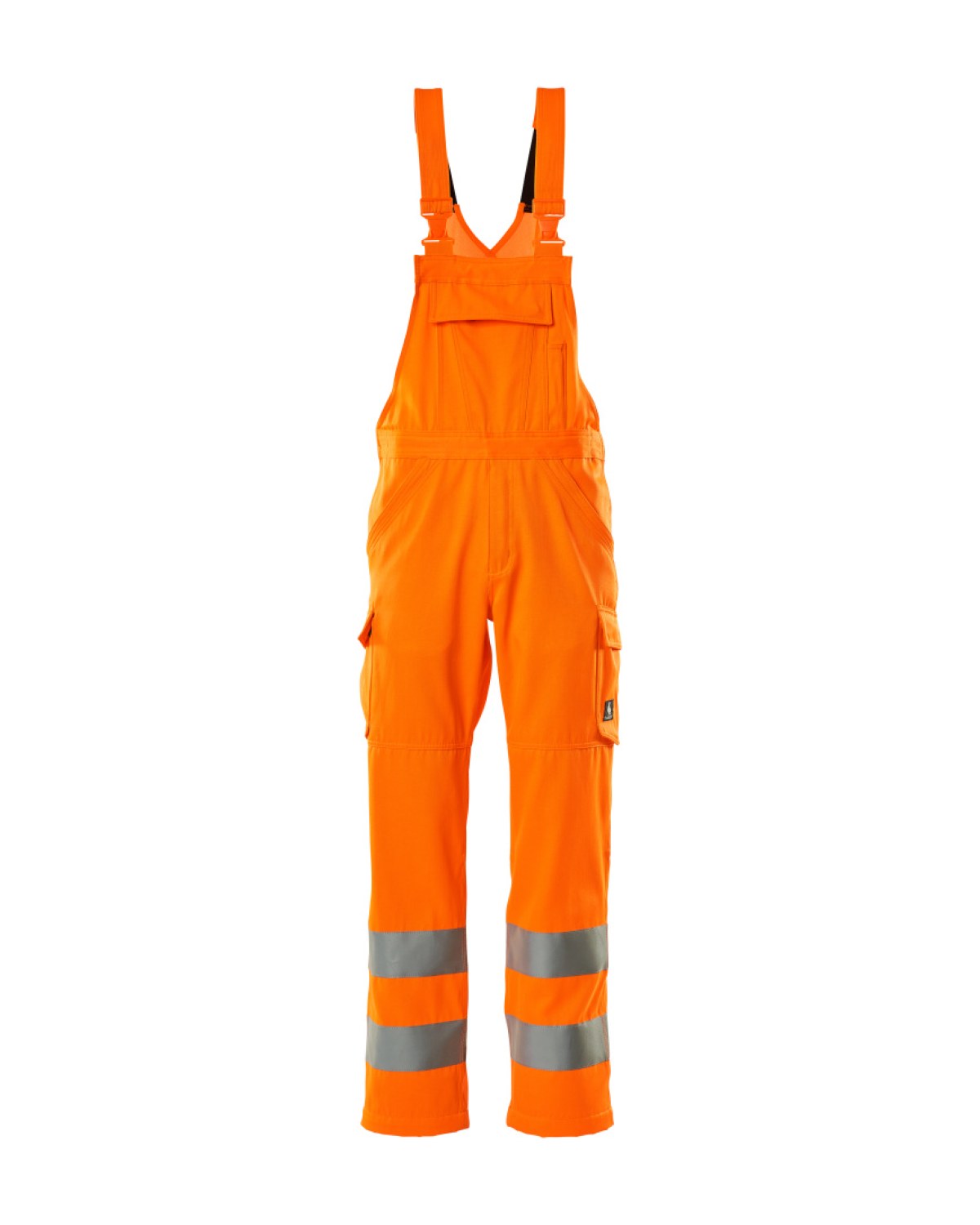 MASCOT Safe Light Latzhose in Hi-Vis Orange – Vorderansicht
