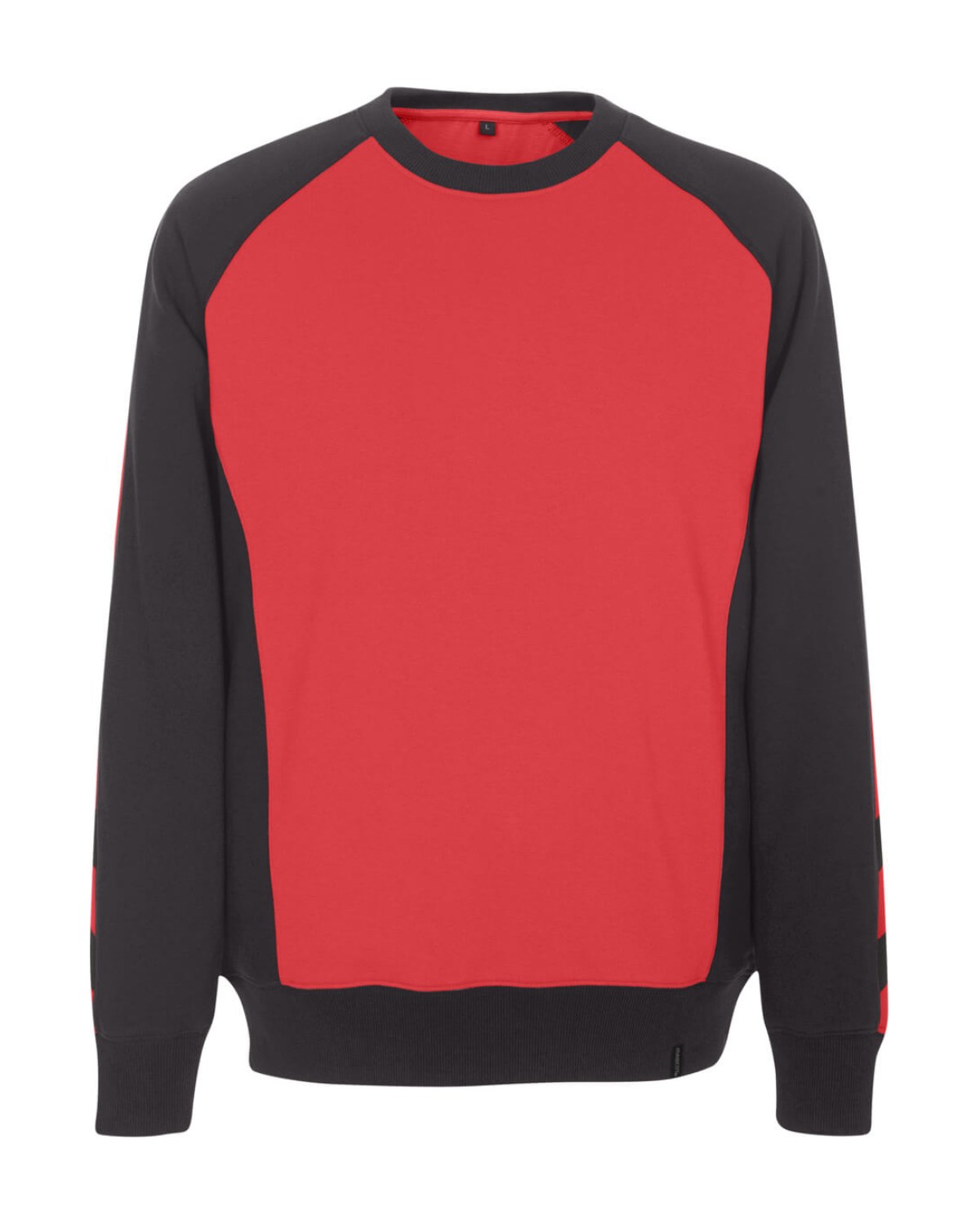 MASCOT Witten Sweatshirt in Rot/Schwarz – Vorderansicht