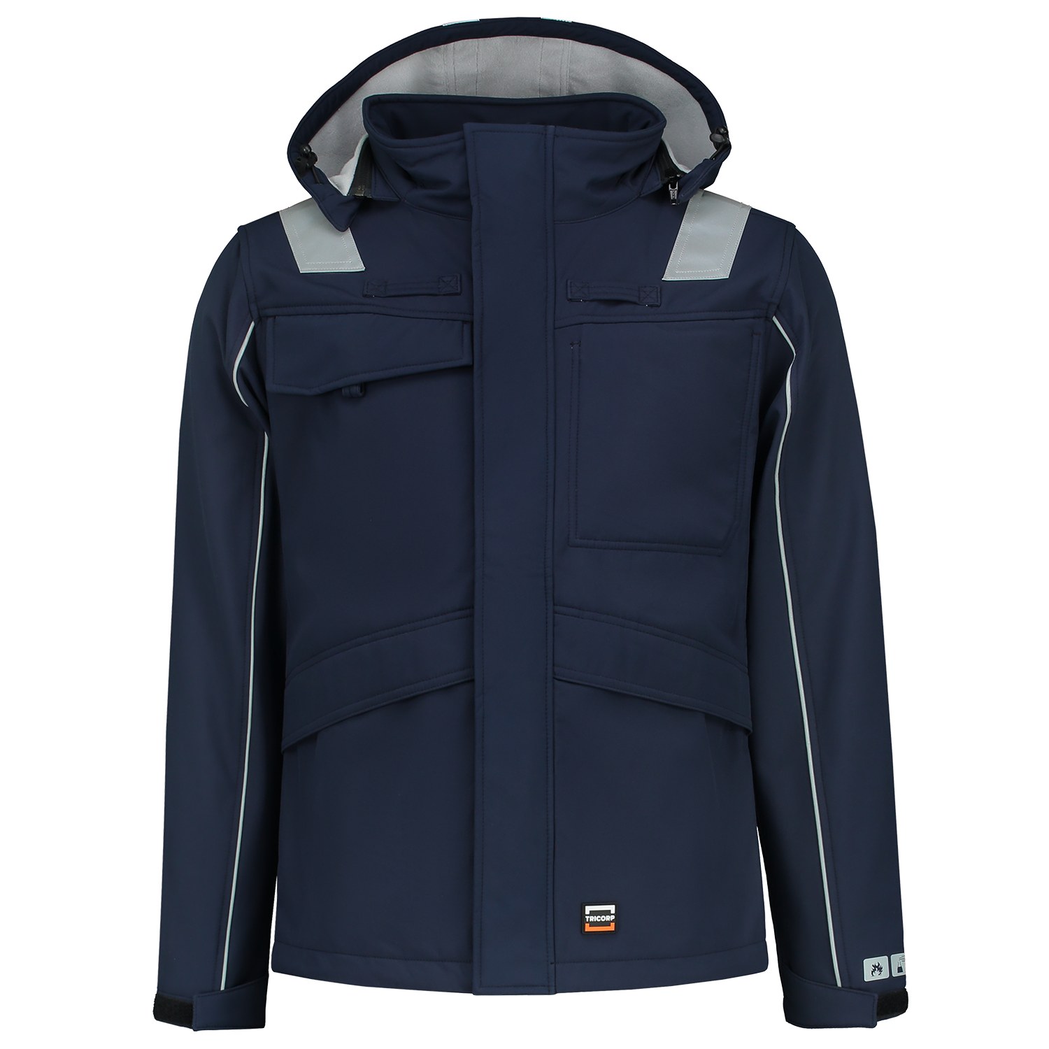 TRICORP Softshelljacke Multinorm in Ink – Vorderansicht