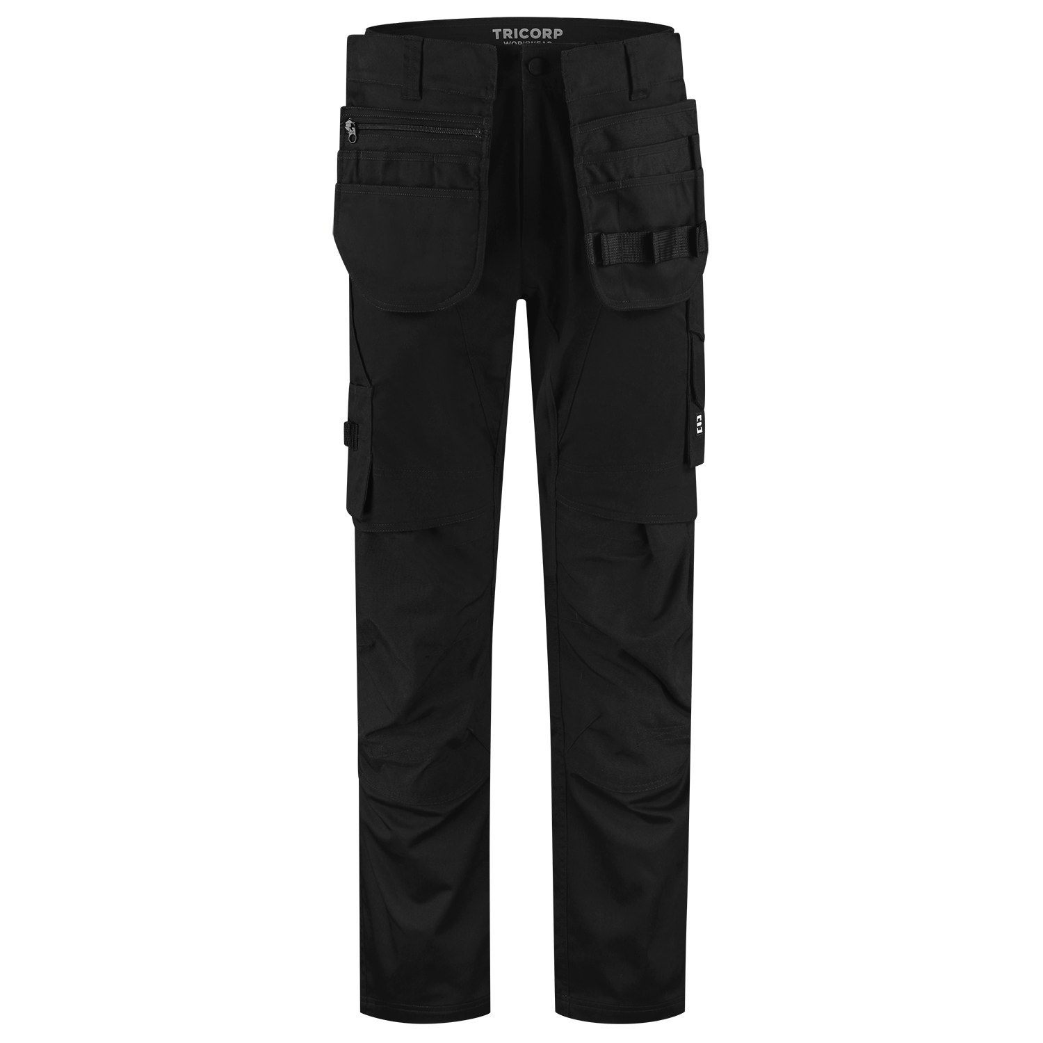 TRICORP Arbeitshose Funktionelle Stretch Redefined Holstertaschen in Black – Vorderansicht