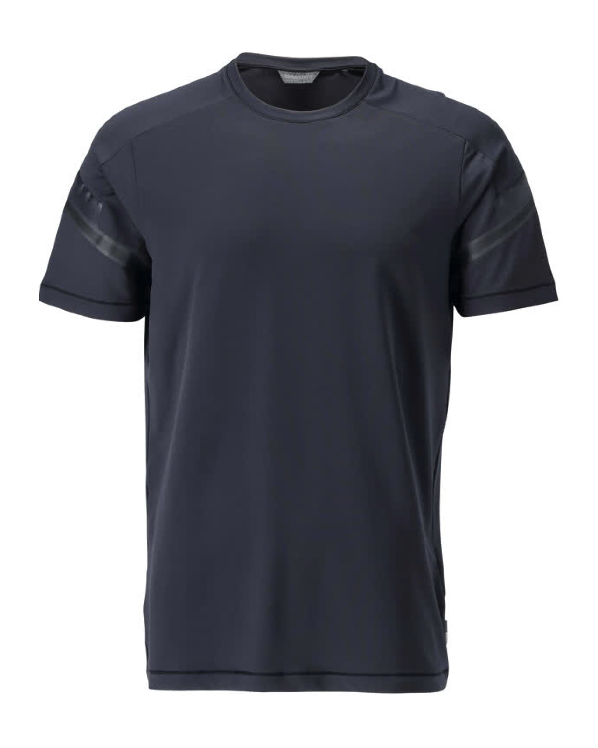 MASCOT Customized T-Shirt, Kurzarm in Schwarzblau – Vorderansicht