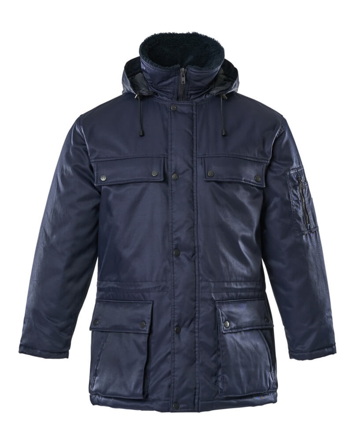 MASCOT Quebec Parka in Marine – Vorderansicht