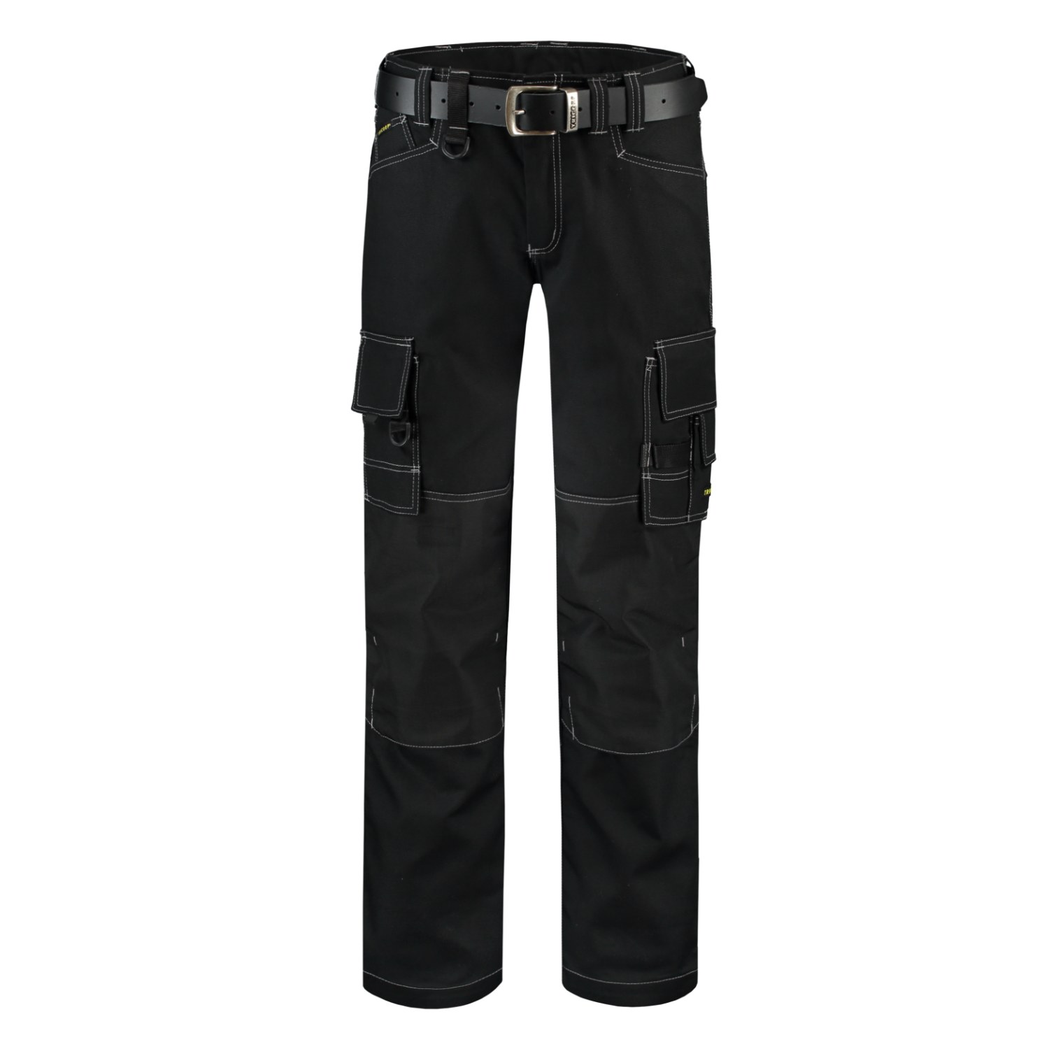 TRICORP Arbeitshose Canvas Cordura-Besatz in Black – Vorderansicht