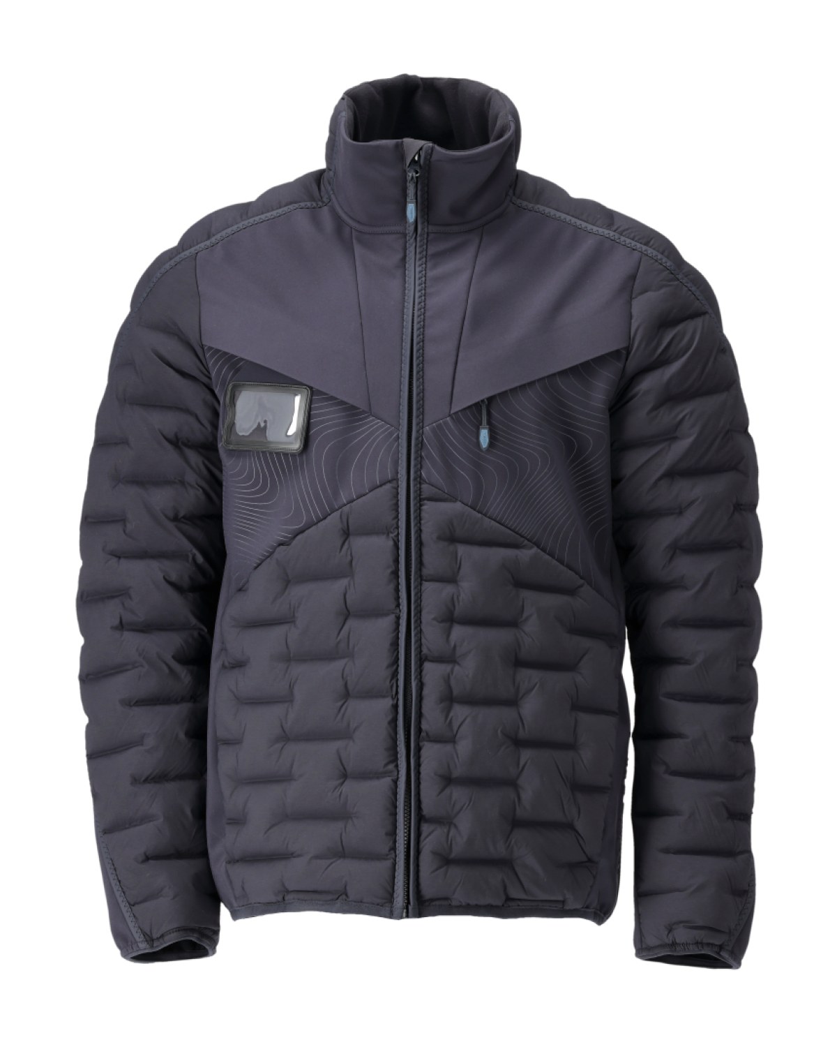 MASCOT Customized Jacke in Schwarzblau – Vorderansicht
