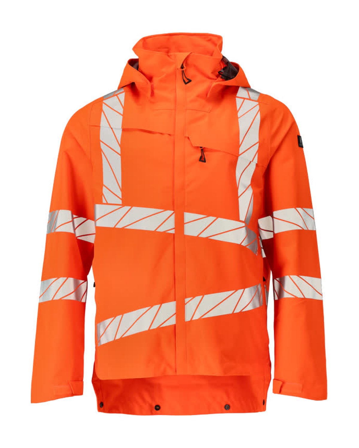 MASCOT Accelerate Safe Hardshelljacke in Hi-Vis Orange – Vorderansicht
