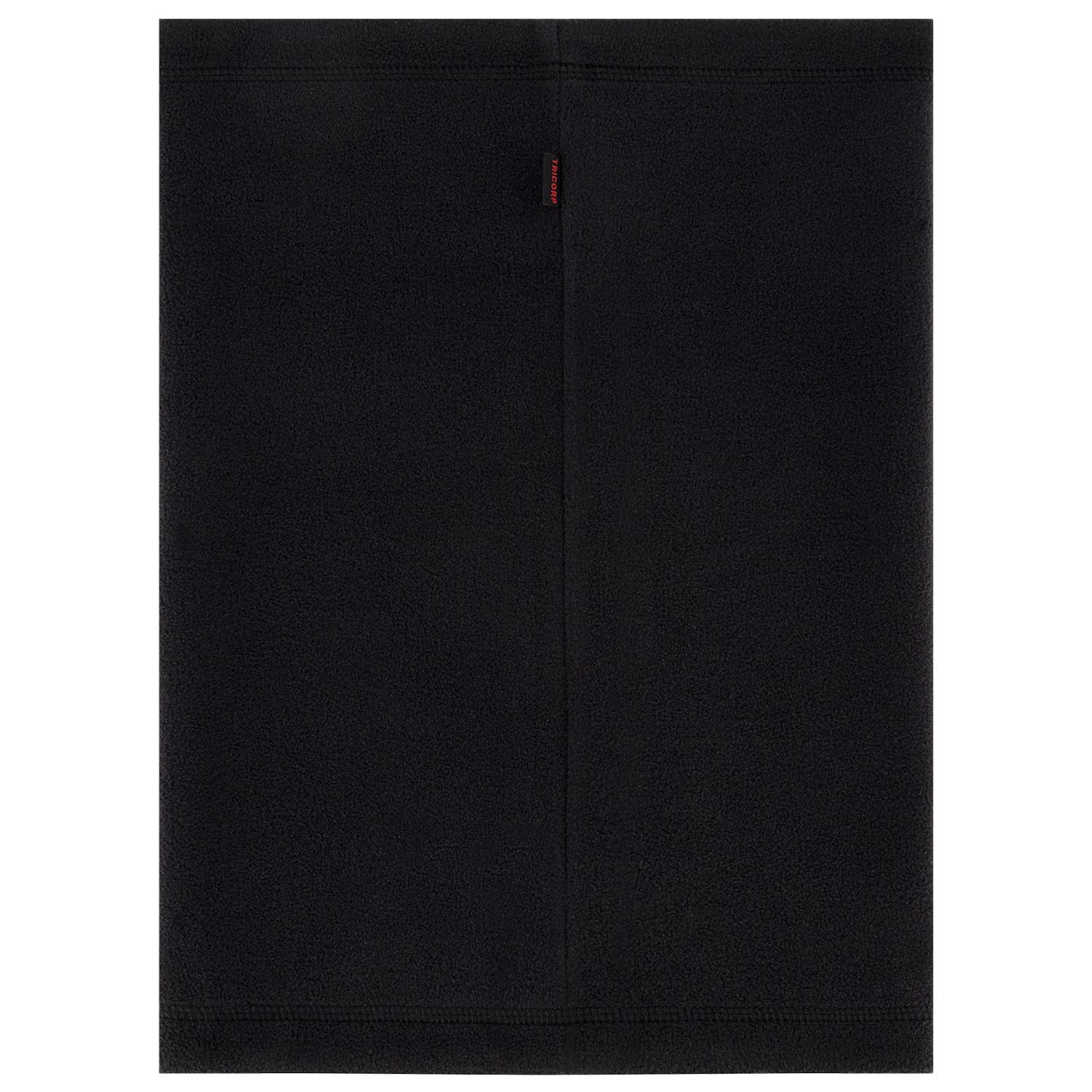 TRICORP Fleece Schlauchschal Reversible in Black – Vorderansicht