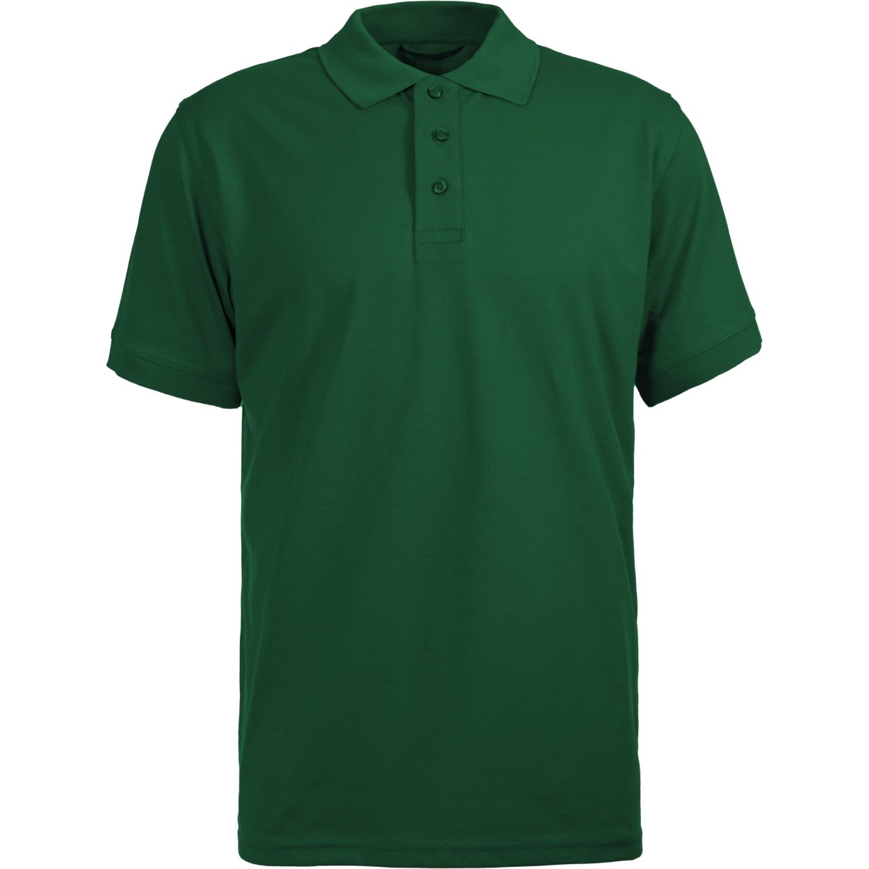Leibwächter Polo-Shirt Felix in Grün – Vorderansicht