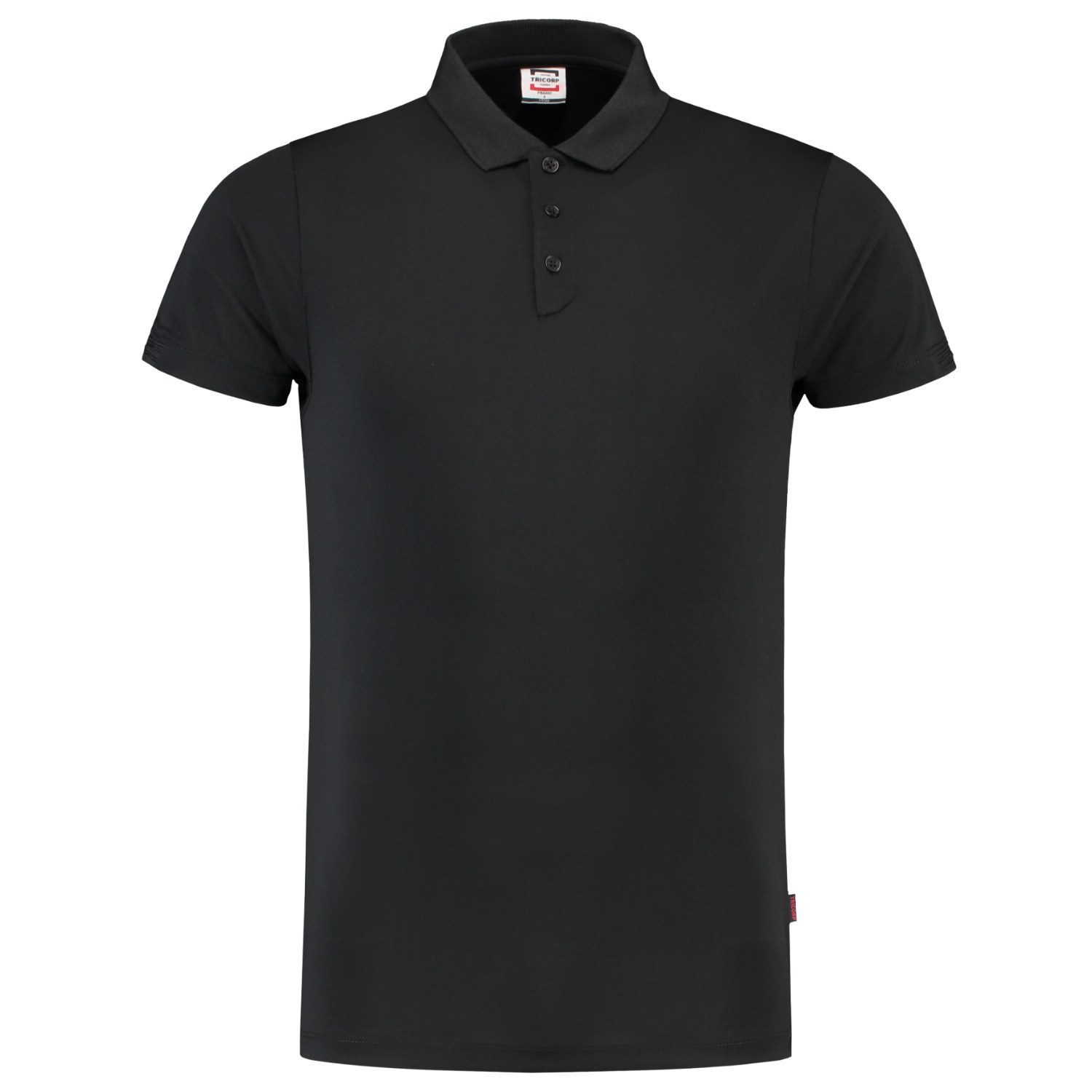 TRICORP Poloshirt Cooldry in Black – Vorderansicht
