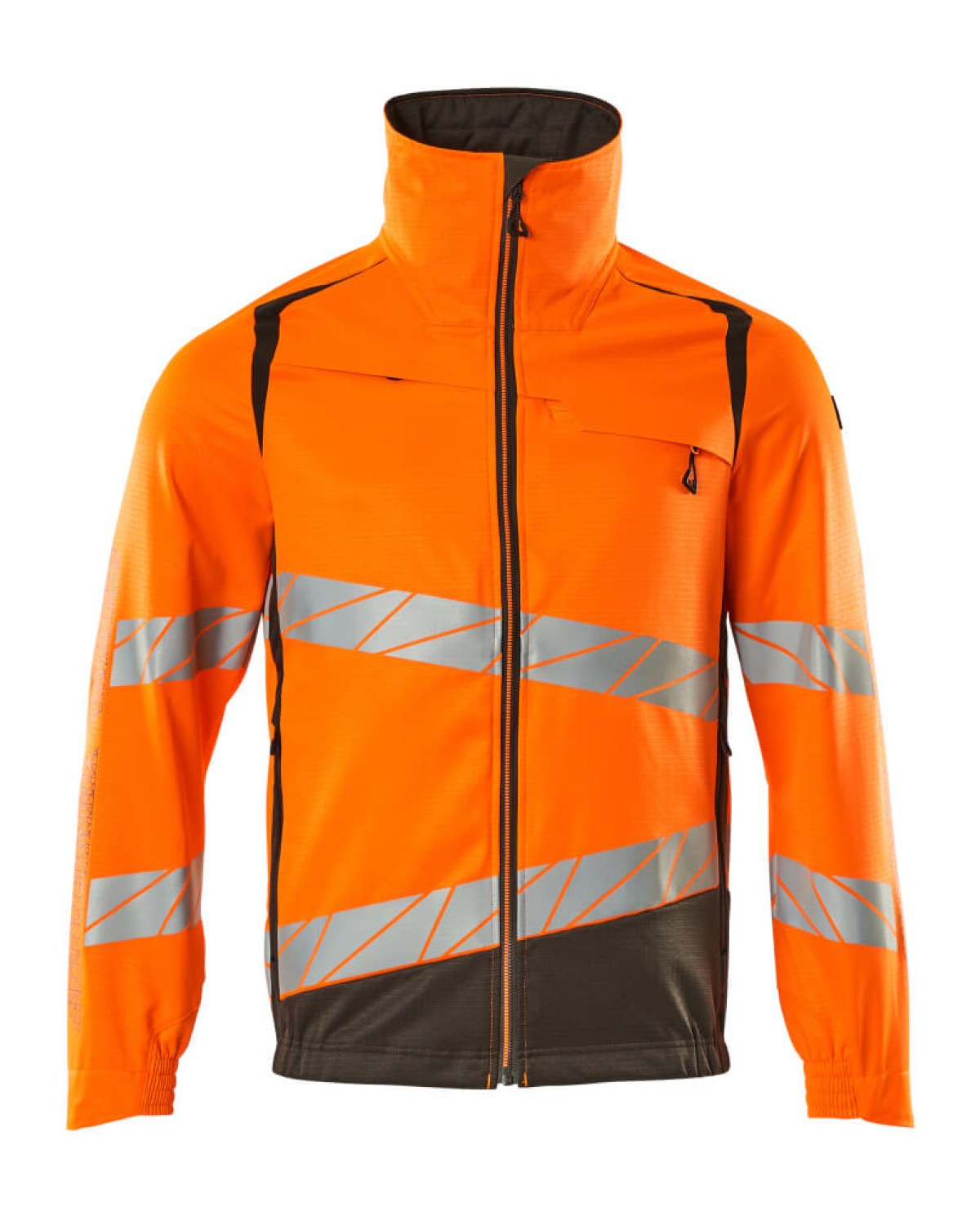 MASCOT Accelerate Safe Jacke in Hi-Vis Orange/Dunkelanthrazit – Vorderansicht
