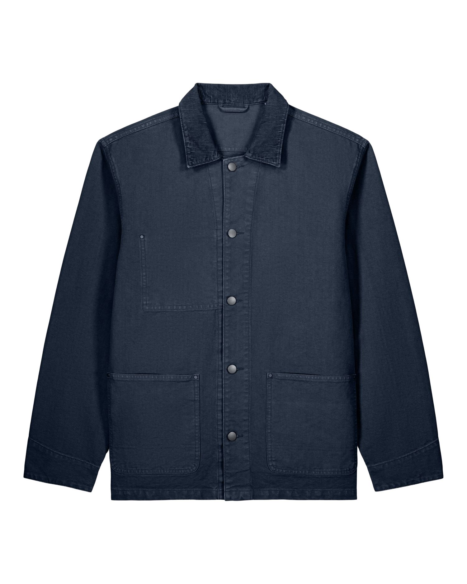 Stanley Stella Chore Jacket in G.dyed Navy – Vorderansicht