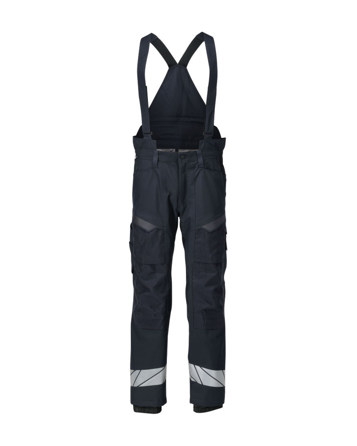 MASCOT Hardwear Winterhose in Schwarzblau – Vorderansicht