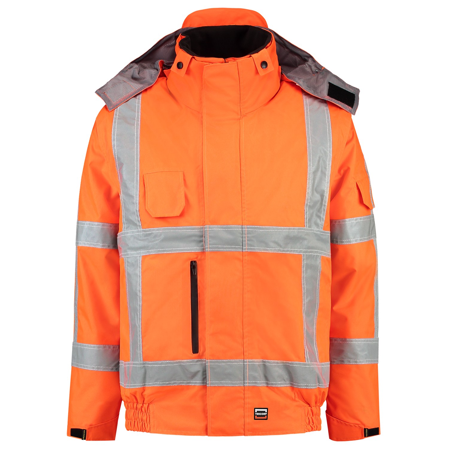 TRICORP Pilotenjacke RWS EN ISO 20471 in Fluororange – Vorderansicht