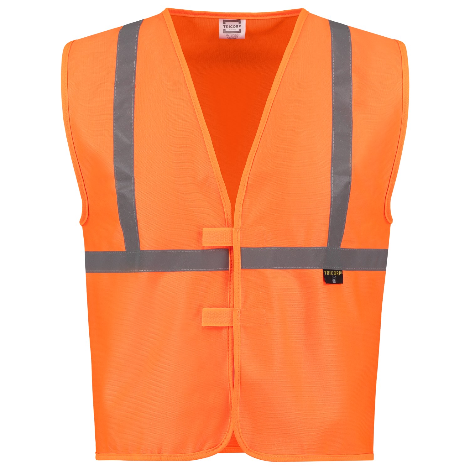 TRICORP Warnweste Kinder in Fluororange – Vorderansicht