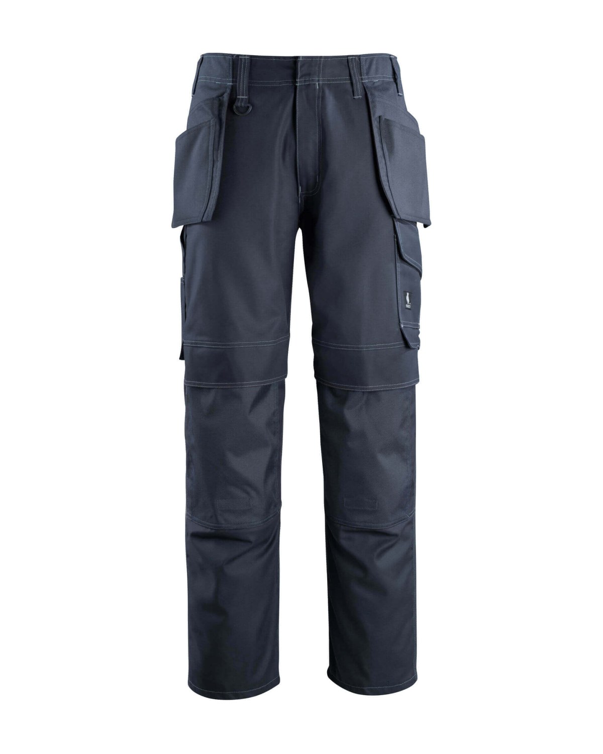 MASCOT Springfield Hose mit Hängetaschen in Schwarzblau – Vorderansicht