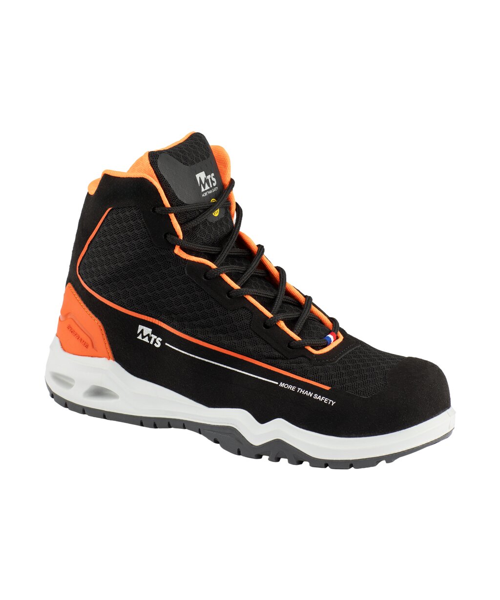 MTS Step Mid S1P Sport in Schwarz – Vorderansicht