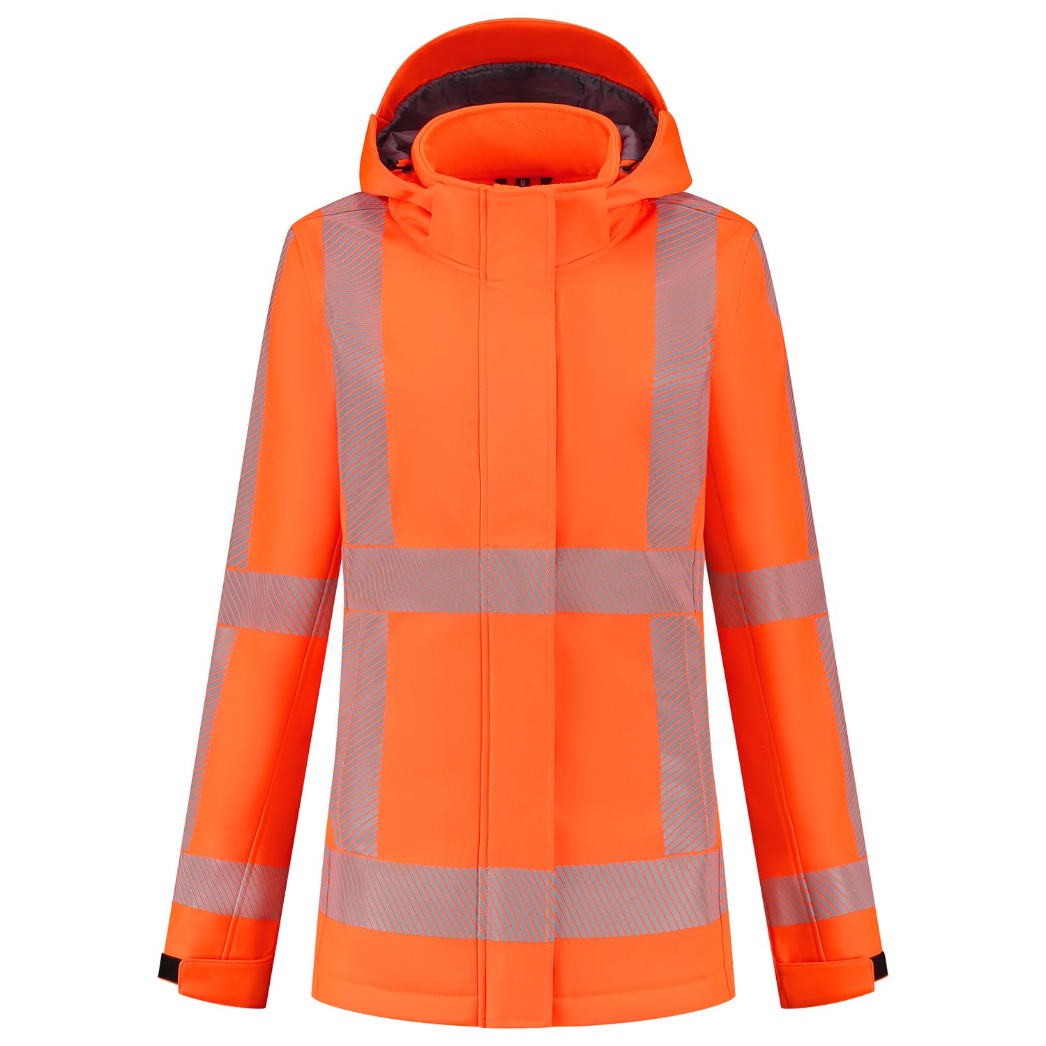 TRICORP Softshelljacke Damen Revisible in Fluororange – Vorderansicht
