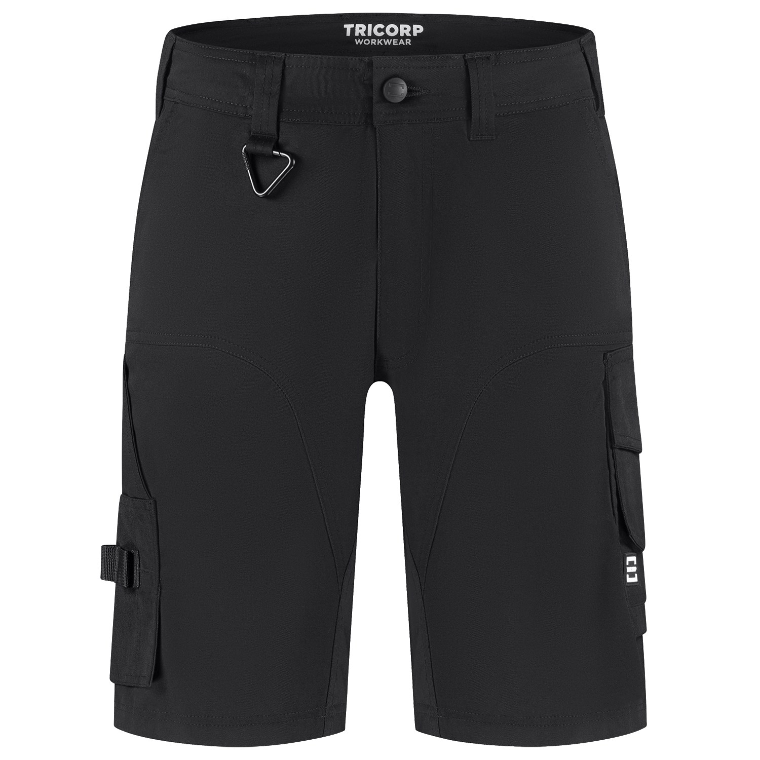 TRICORP Arbeitsshorts 2-Way Stretch Redefined in Black – Vorderansicht