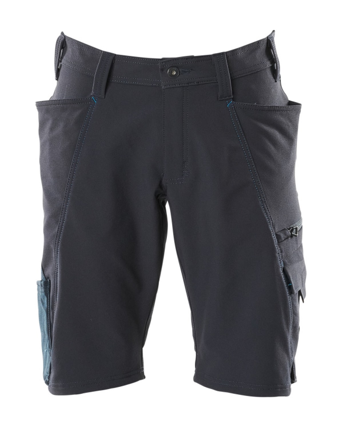 MASCOT Accelerate Shorts in Schwarzblau – Vorderansicht