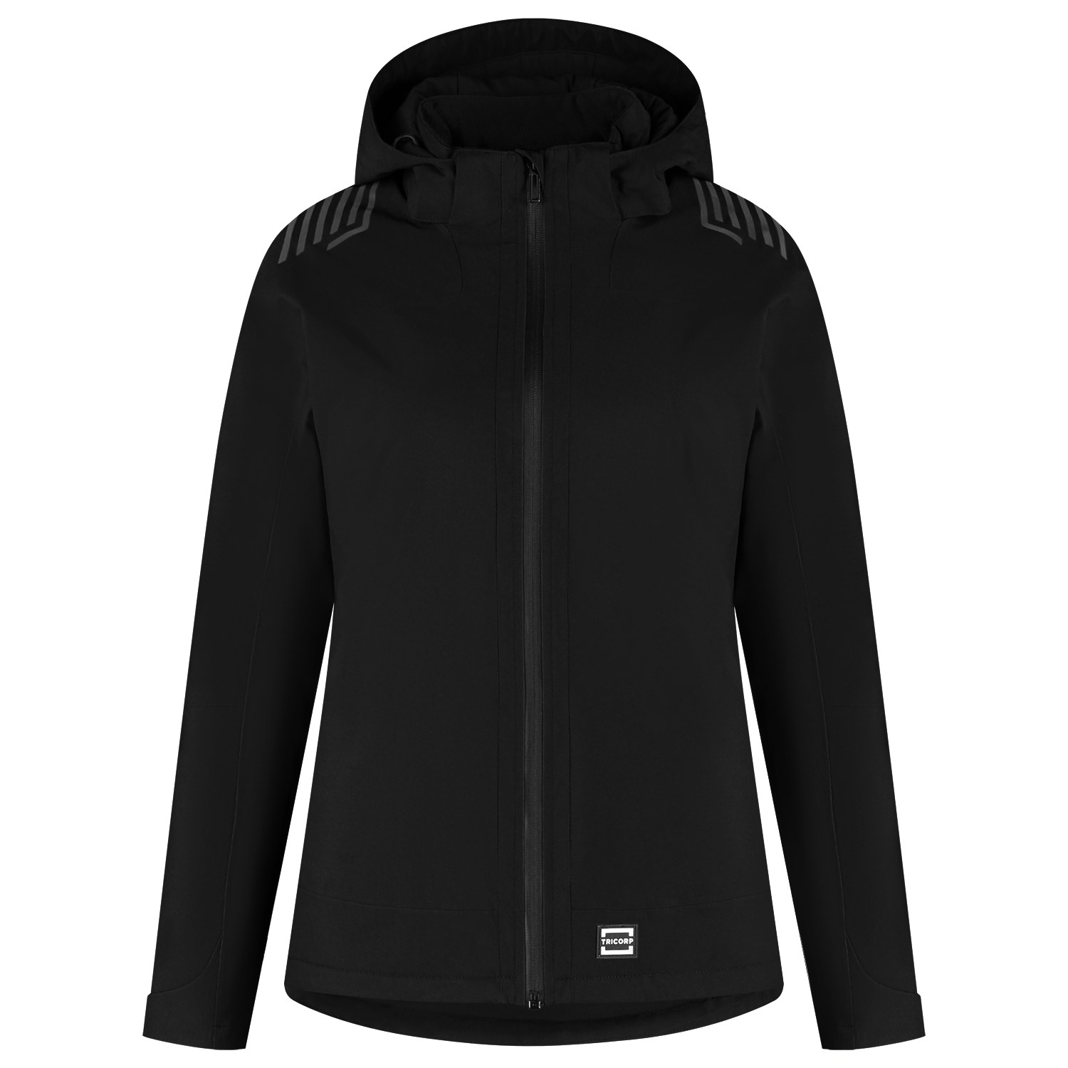 TRICORP Winter Techshell Redefined Damen in Black – Vorderansicht