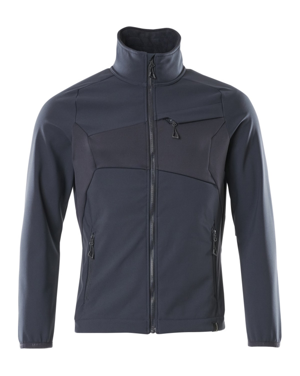 MASCOT Accelerate Softshelljacke in Schwarzblau – Vorderansicht
