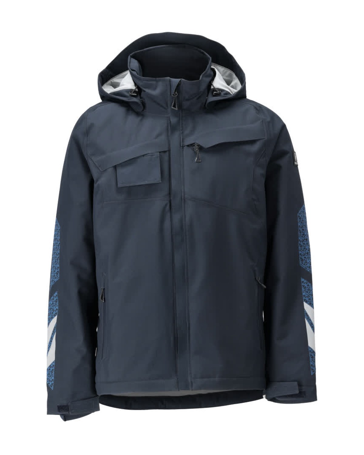 MASCOT Accelerate Winterjacke in Schwarzblau – Vorderansicht