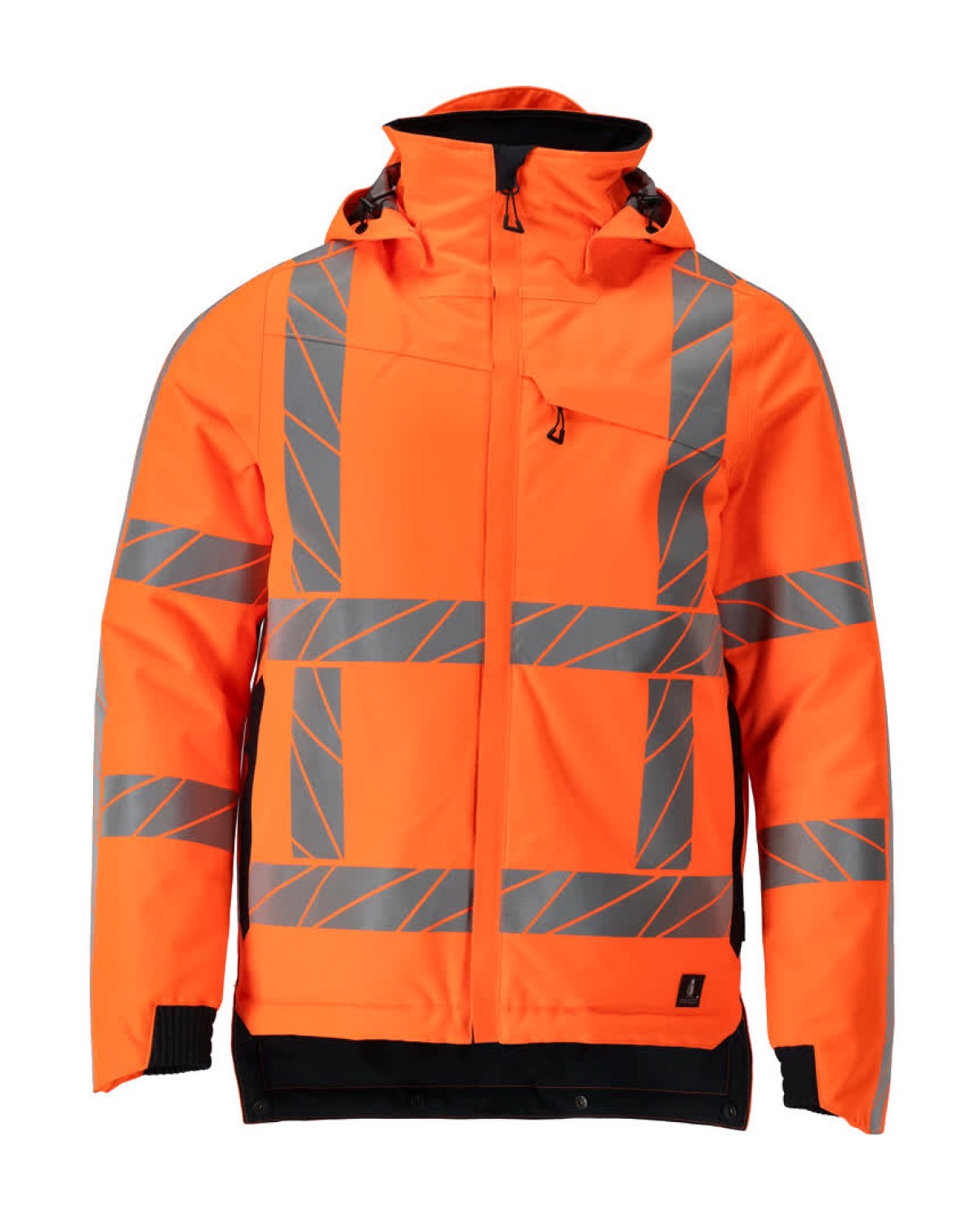 MASCOT Accelerate Safe Winterjacke in Hi-Vis Orange – Vorderansicht