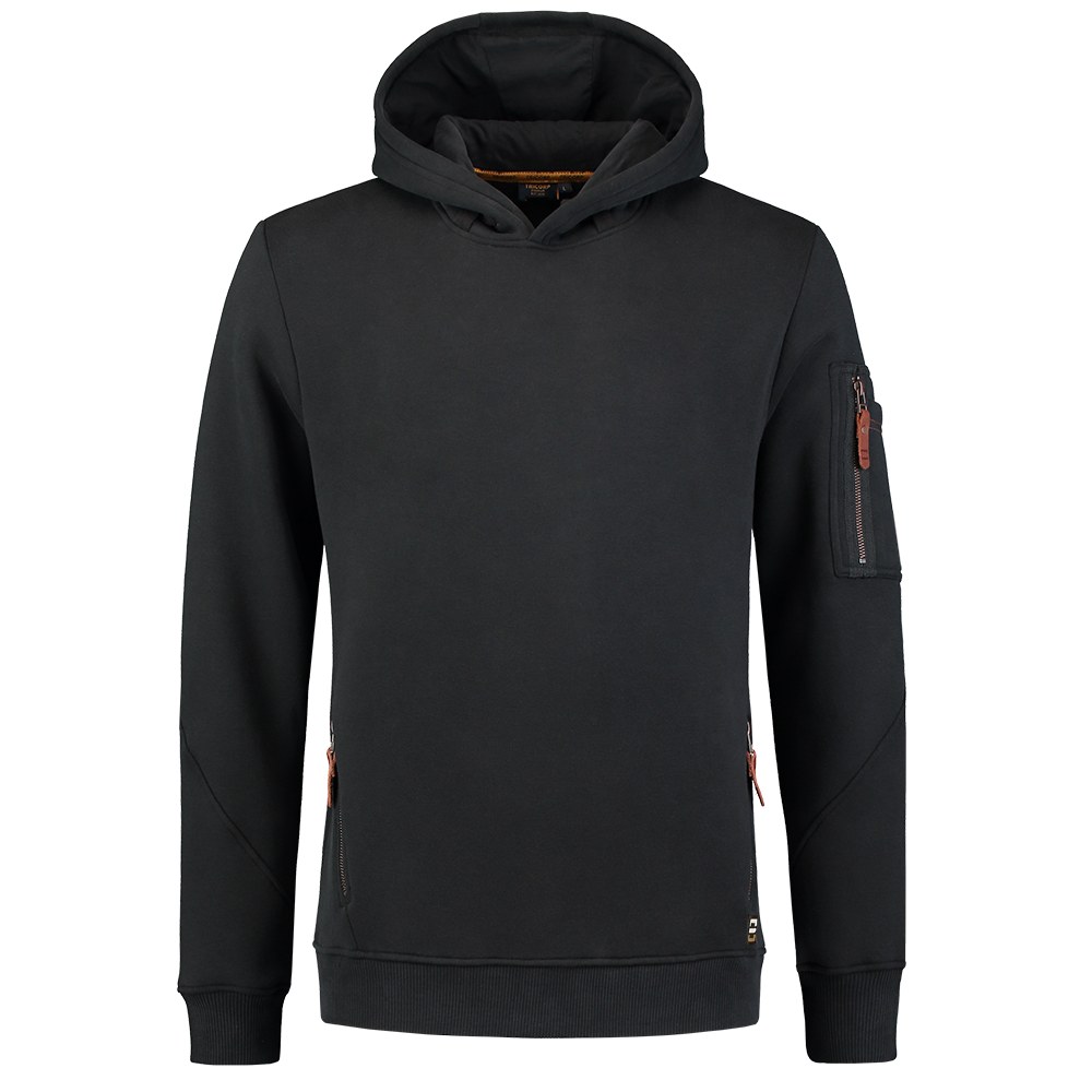 TRICORP Hoodie Premium in Black – Vorderansicht