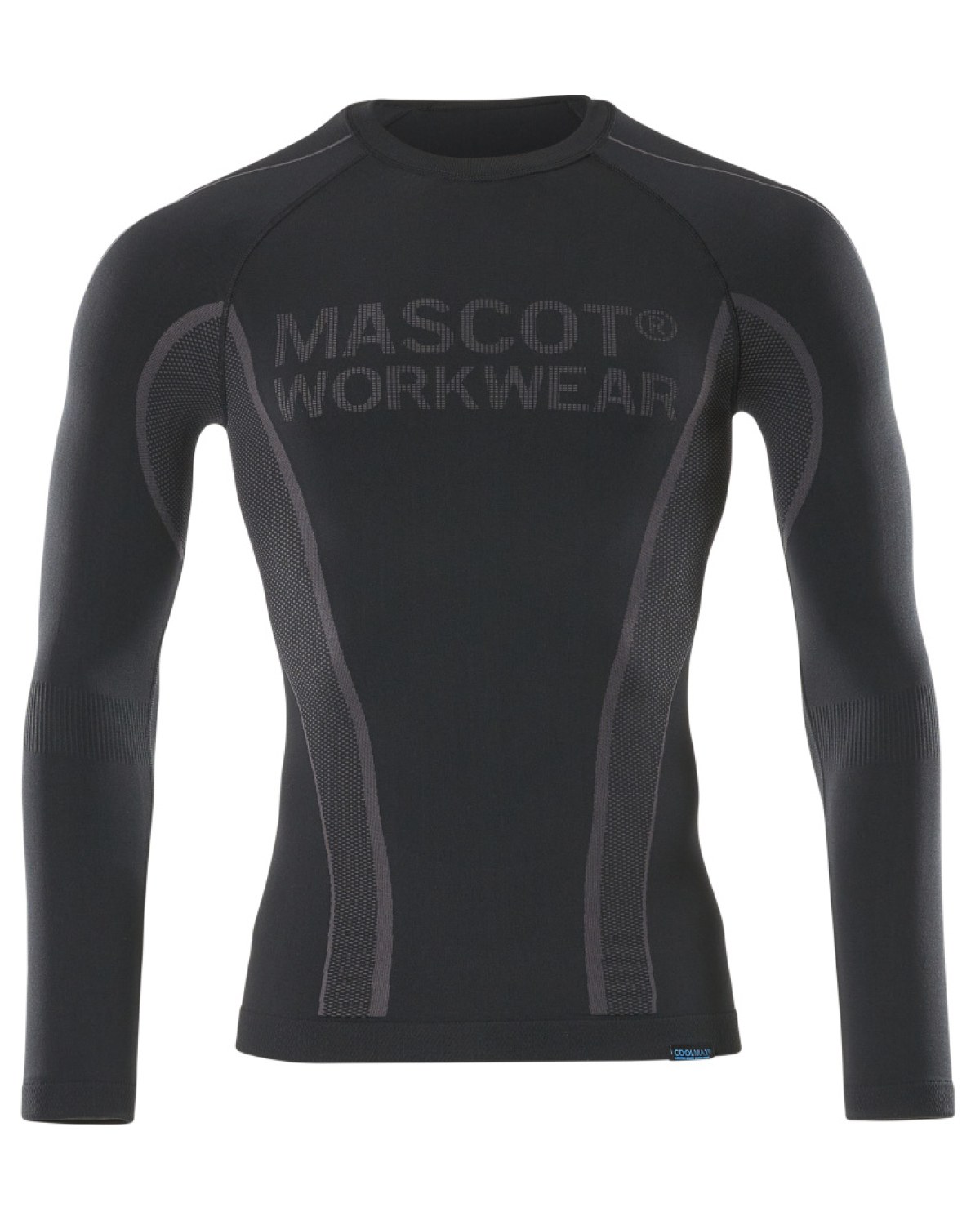 MASCOT Hamar Funktionsshirt in Schwarz – Vorderansicht