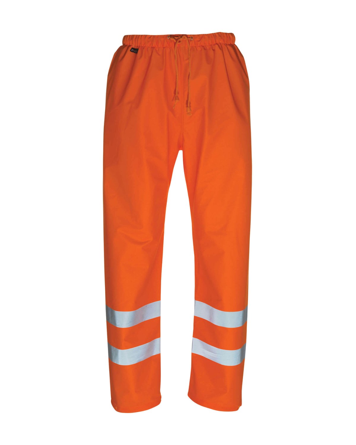 MASCOT Wolfsberg Regenhose in Hi-Vis Orange – Vorderansicht