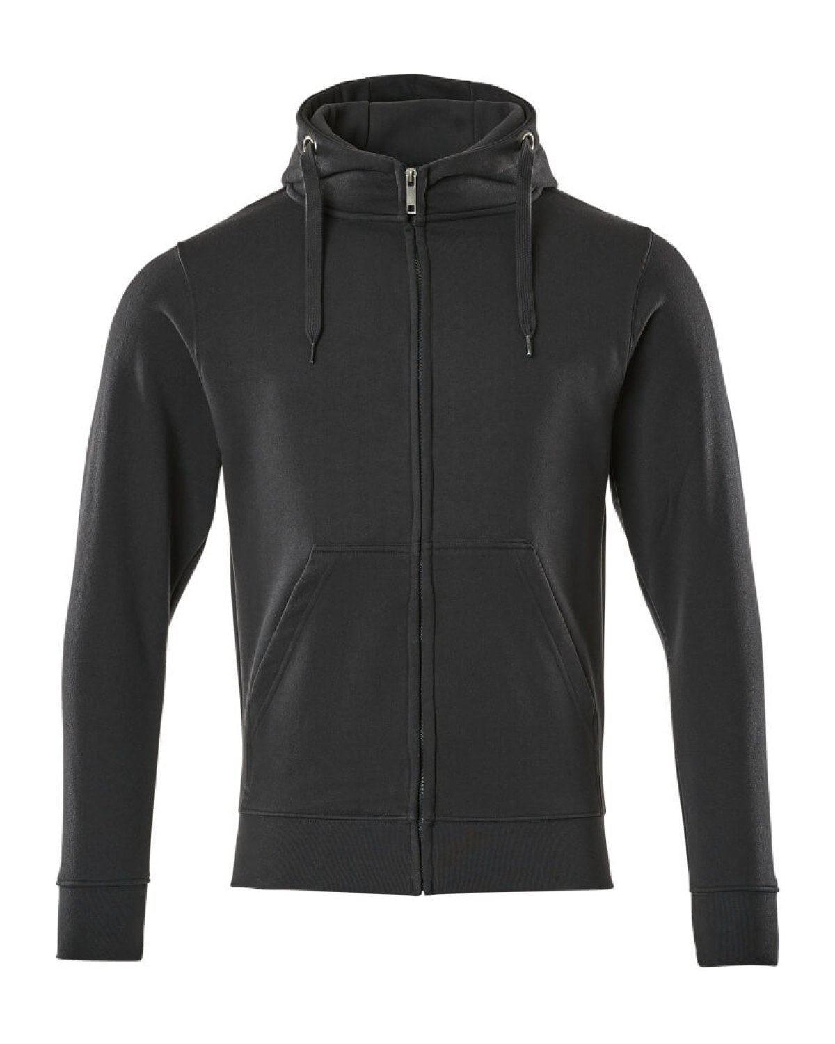 MASCOT Gimont Kapuzenpullover mit Reißverschluss in Schwarzblau – Vorderansicht