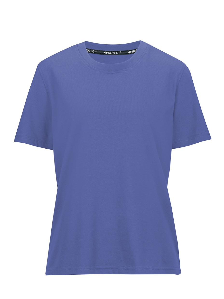4PROTECT® T-Shirt Damen in Royalblau – Vorderansicht