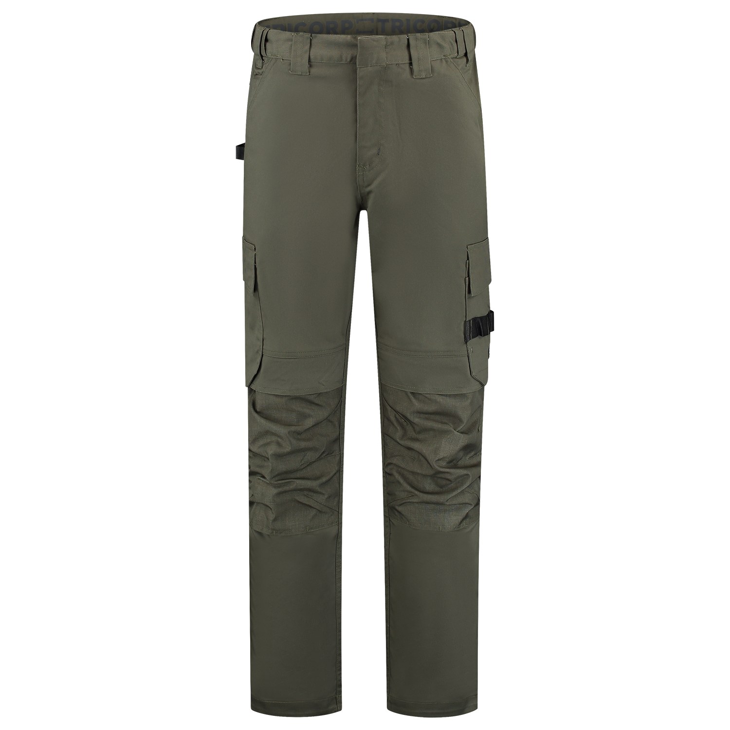 TRICORP Arbeitshose Twill Cordura in Army – Vorderansicht