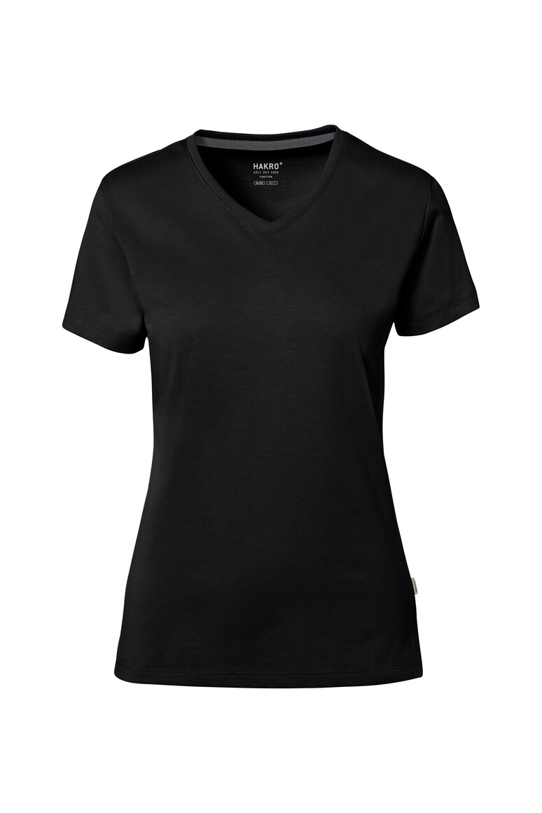HAKRO 169 COTTON TEC® Damen V-Shirt
