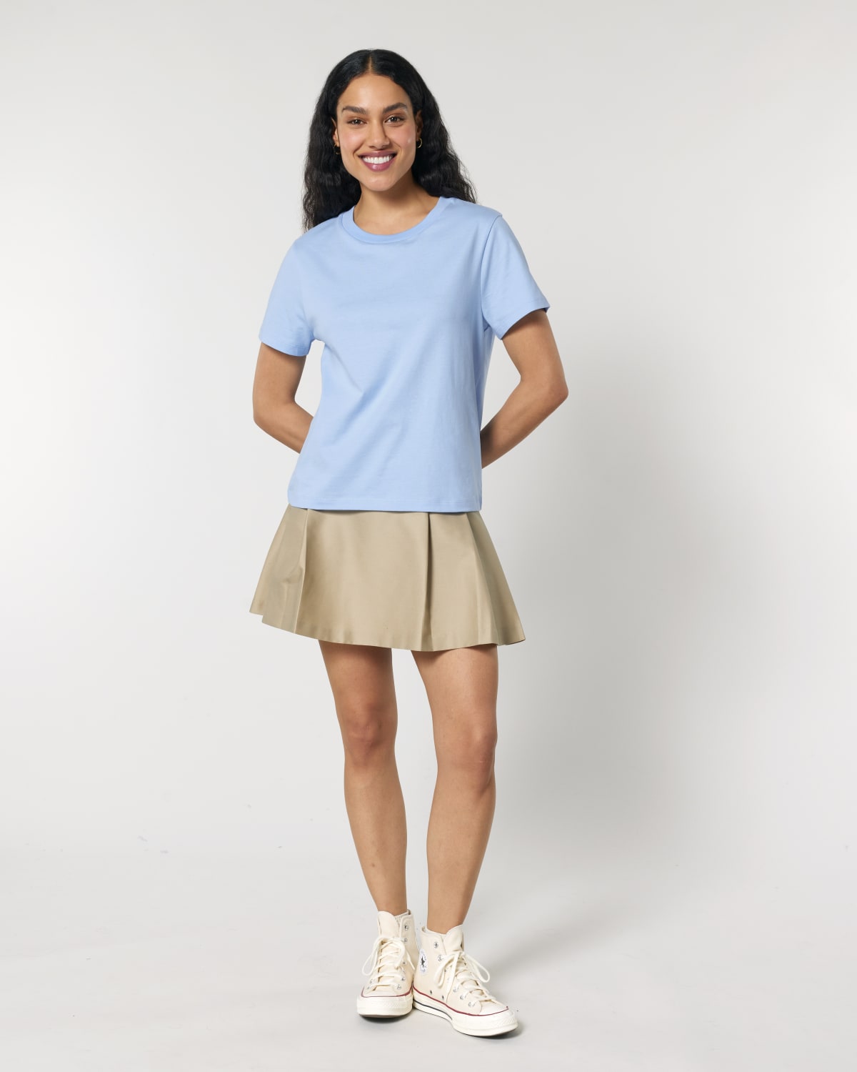 Stanley Stella Stella Muser in Blue Soul – Modellansicht
