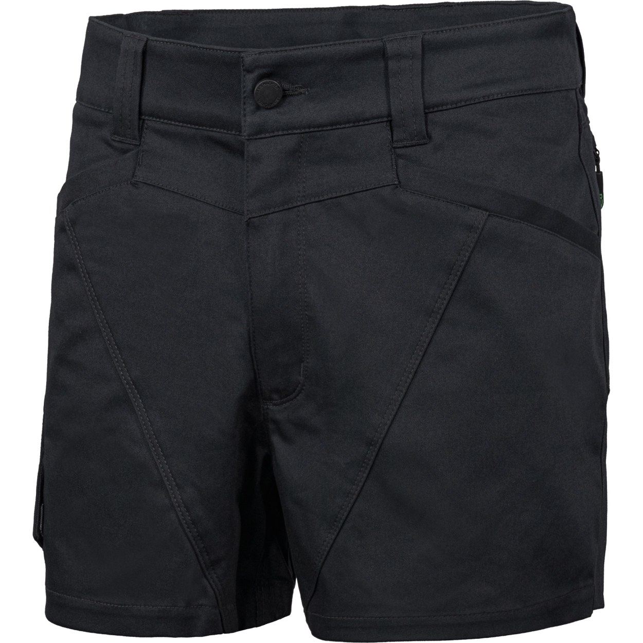 Leibwächter Short ultra kurz Flex Line in Schwarz – Vorderansicht