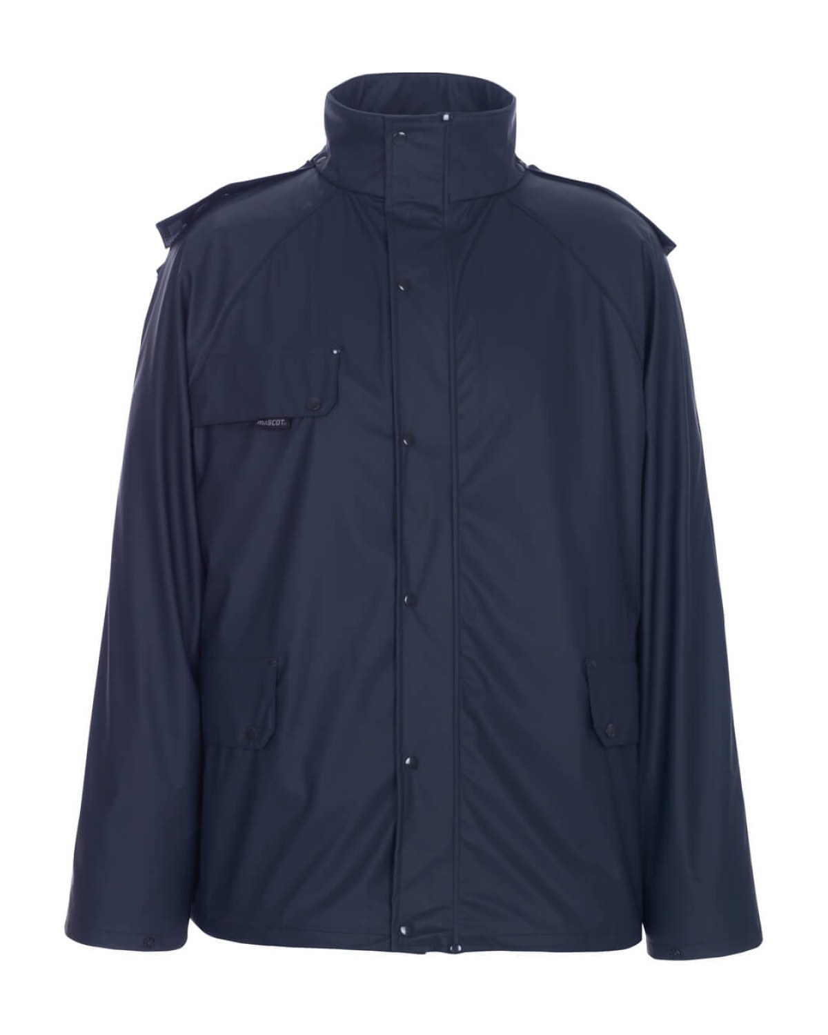 MASCOT Waterford Regenjacke in Marine – Vorderansicht
