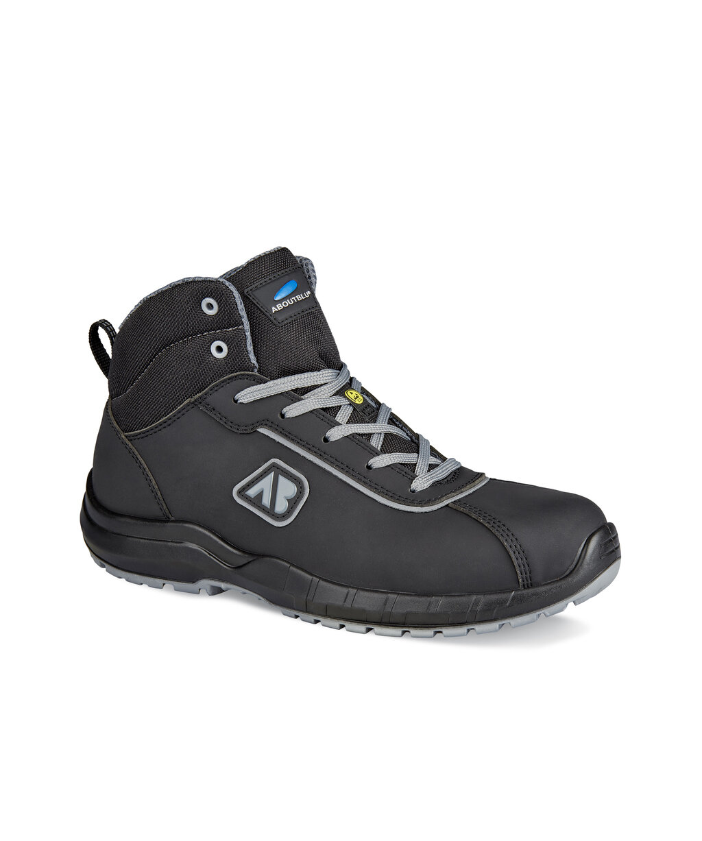 ABOUTBLU Discovery Mid S3 in Schwarz/Grau – Vorderansicht