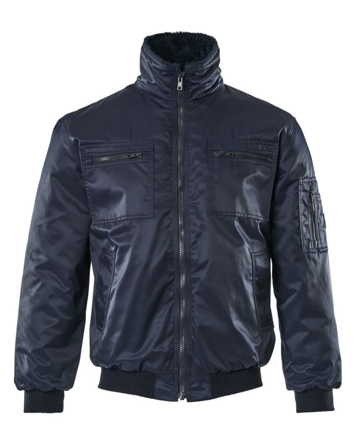 MASCOT Alaska Pilotjacke in Marine – Vorderansicht