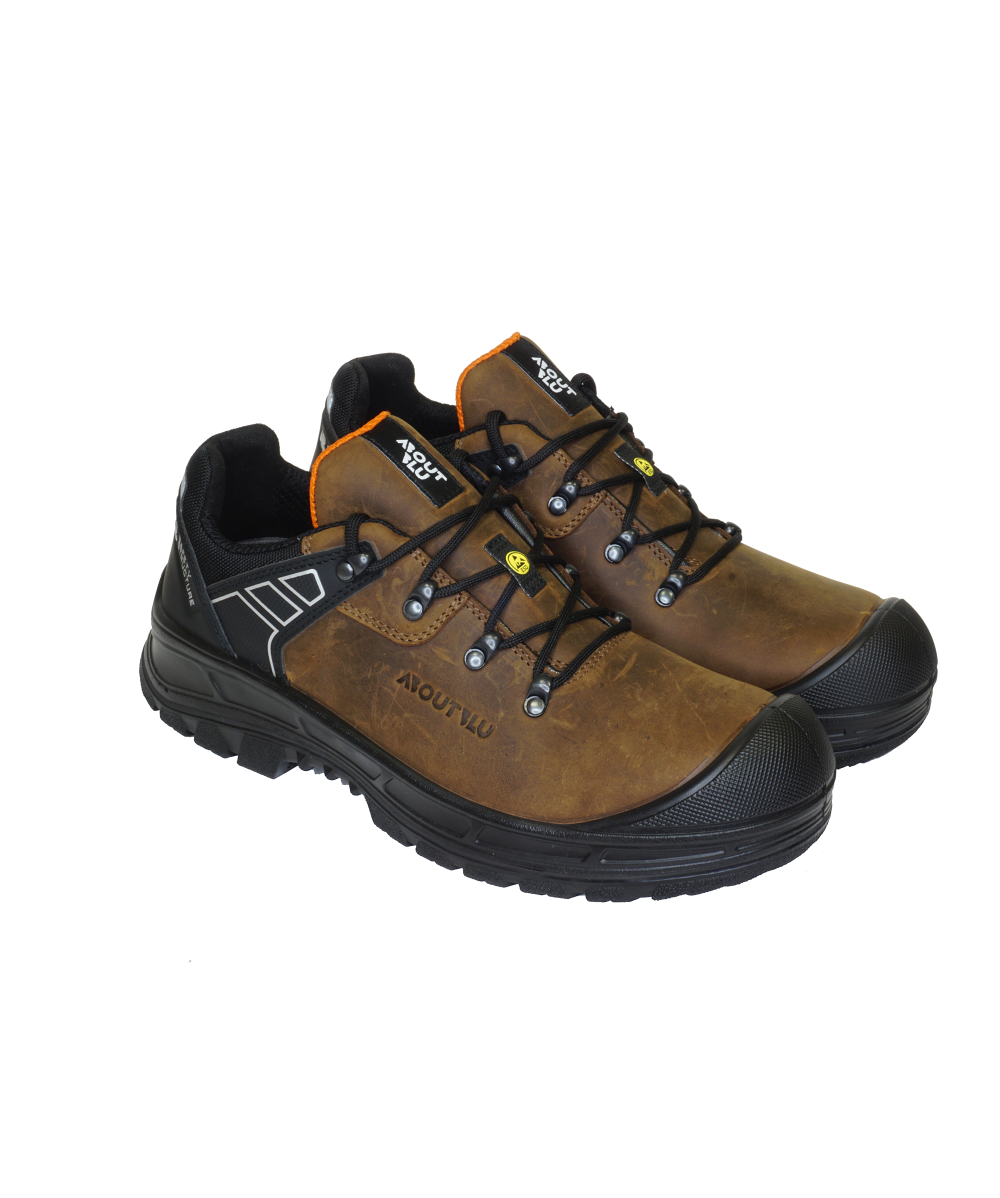 ABOUTBLU GIZA LOW S3S in Braun – Vorderansicht