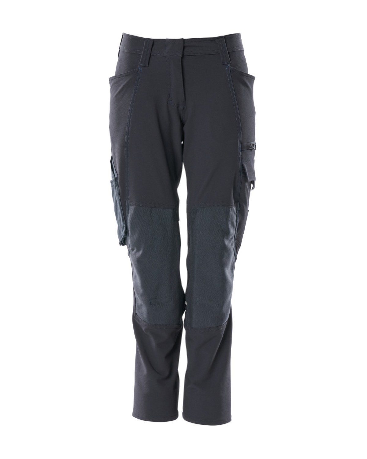 MASCOT Accelerate Hose mit Knietaschen (Damen) in Schwarzblau – Vorderansicht