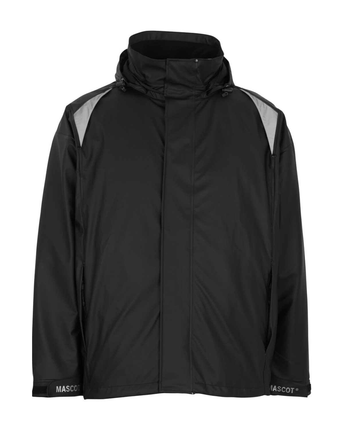 MASCOT Lake Regenjacke in Schwarz – Vorderansicht