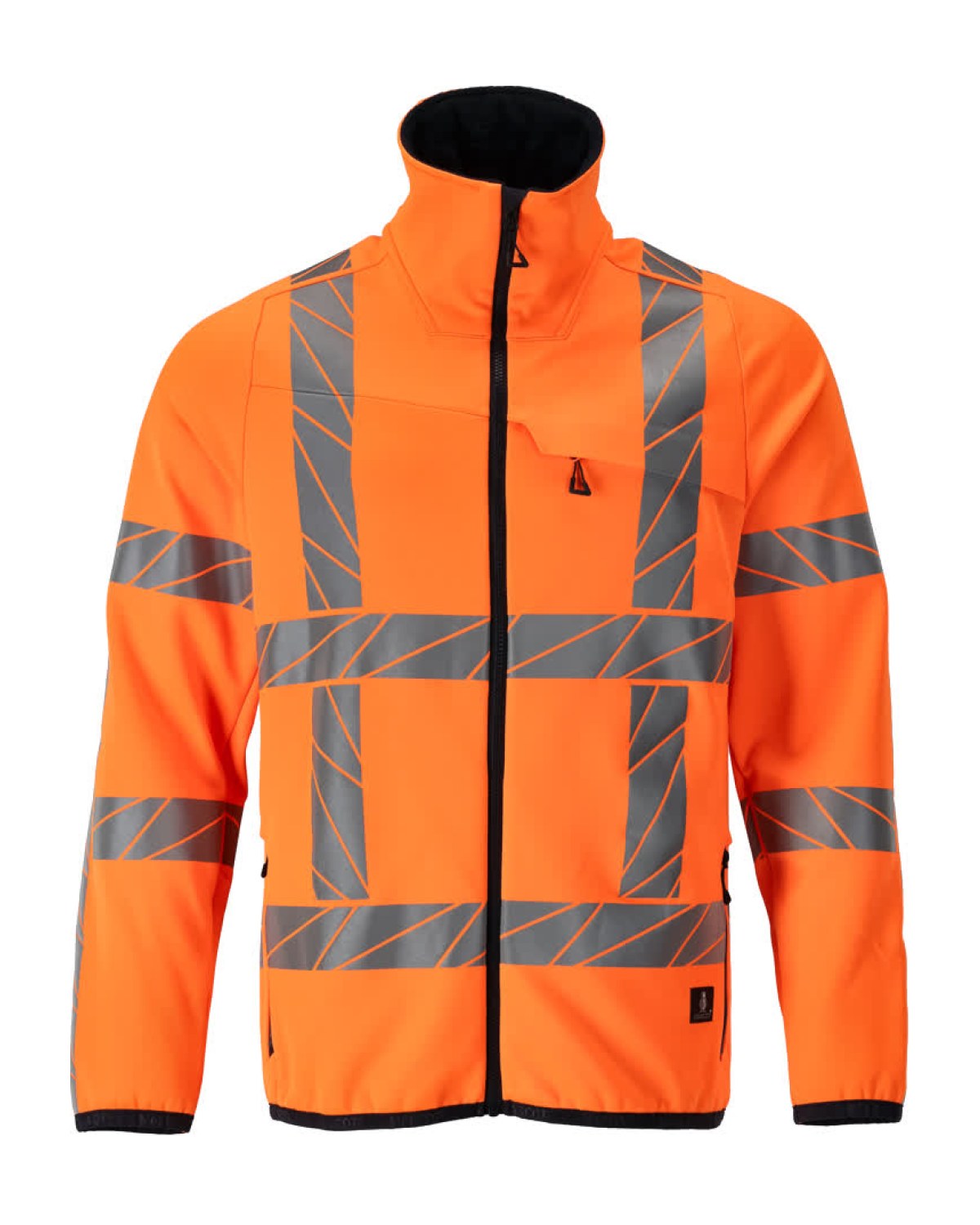 MASCOT Accelerate Safe Fleecejacke in Hi-Vis Orange – Vorderansicht