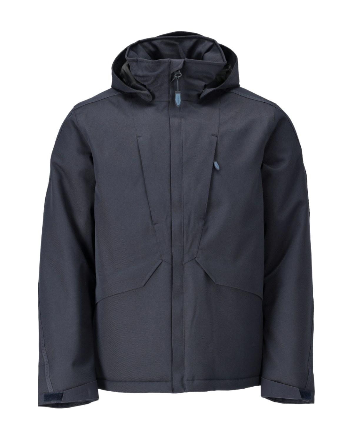 MASCOT Customized Winterjacke in Schwarzblau – Vorderansicht