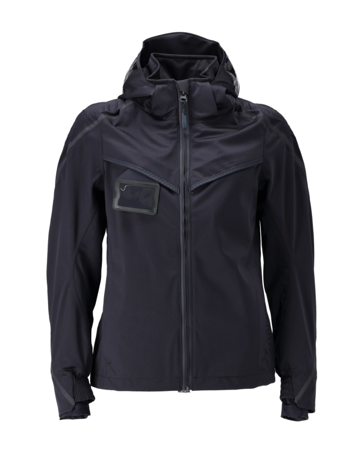 MASCOT Customized Hardshelljacke (Damen) in Schwarzblau – Vorderansicht