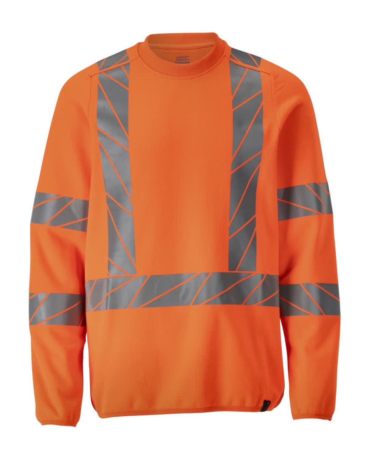 MASCOT Accelerate Safe Sweatshirt in Hi-Vis Orange – Vorderansicht