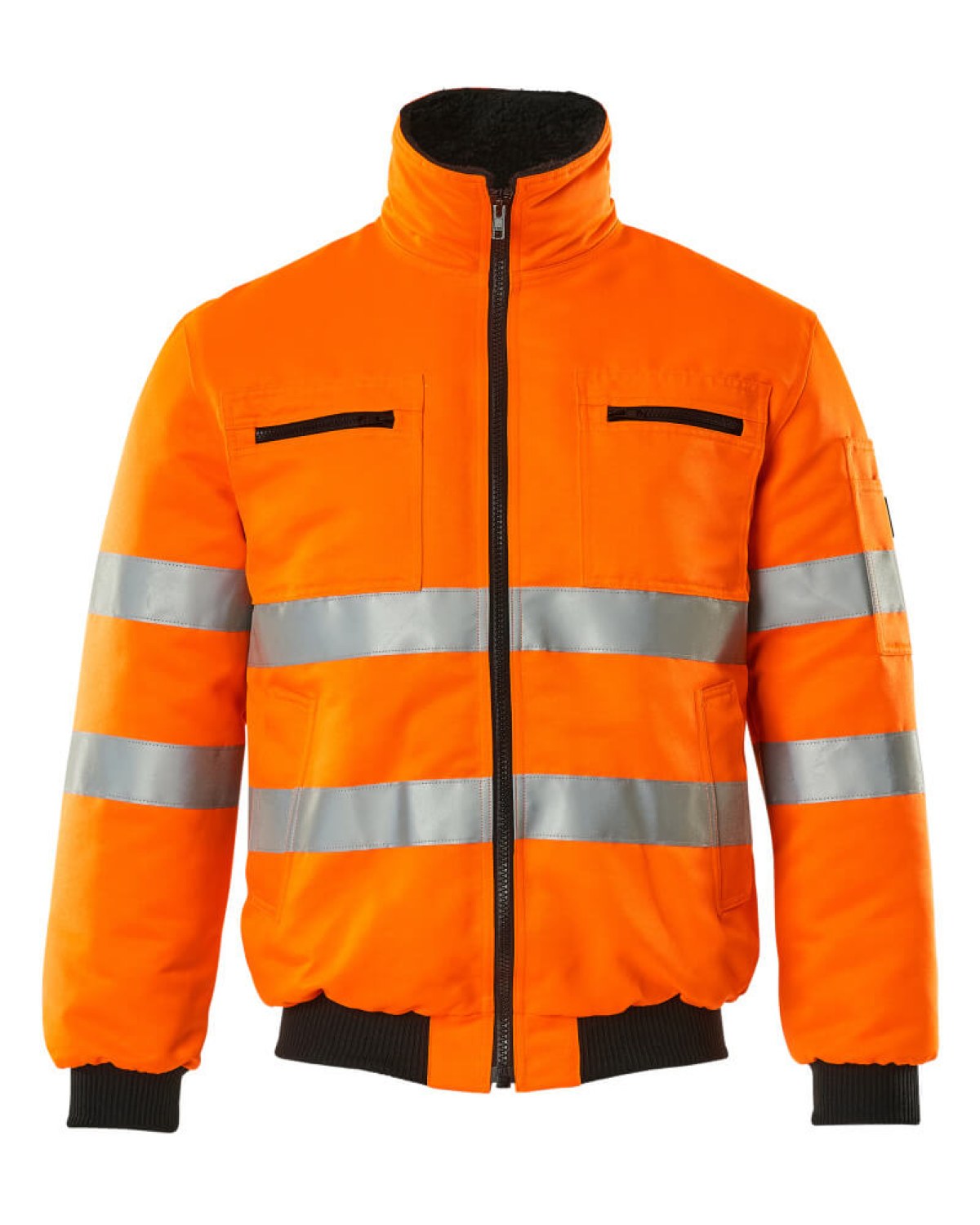 MASCOT Alaska Pilotjacke in Hi-Vis Orange – Vorderansicht