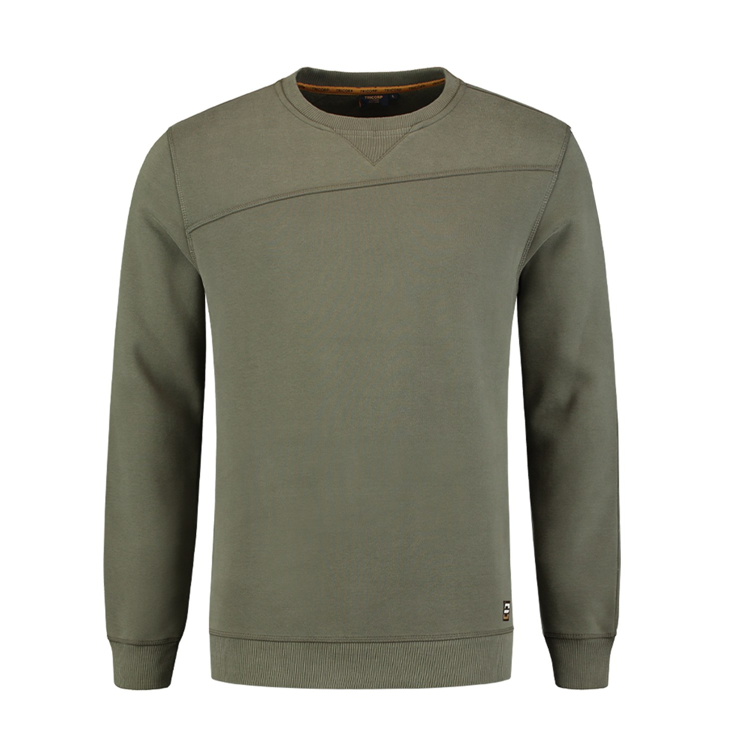 TRICORP Sweatshirt Premium in Army – Vorderansicht
