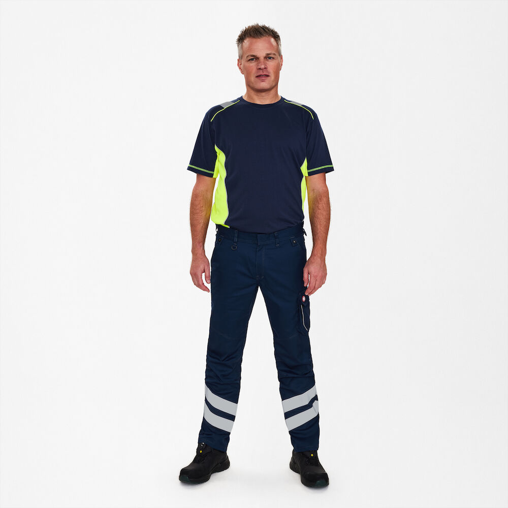 ENGEL Cargo 2872-217 Servicehose mit Reflexstreifen in Blue Ink – Modellansicht