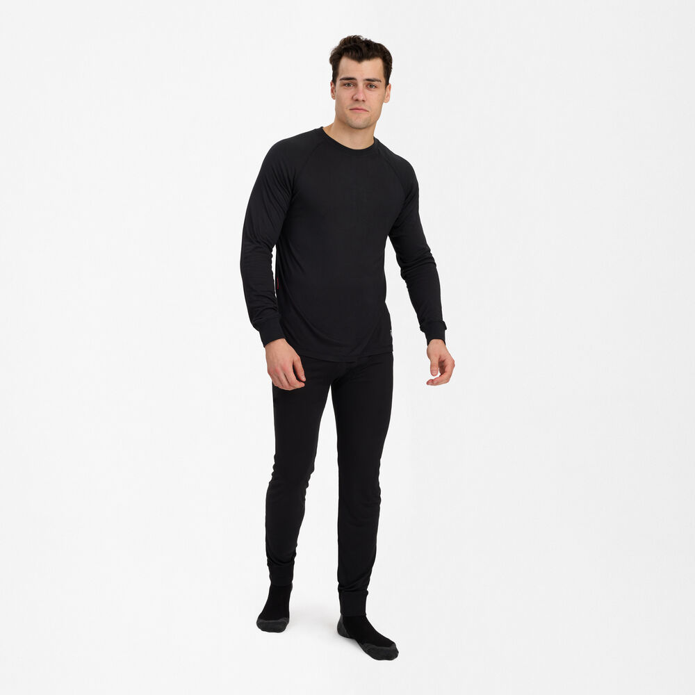 ENGEL Safety+ 7255-284 Unterhemd in Schwarz – Modellansicht