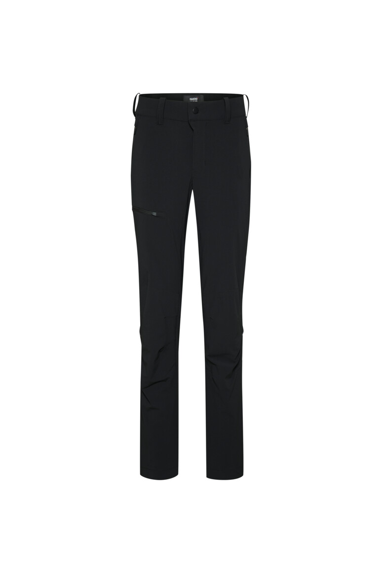 HAKRO 741S Funktionshose X-Stretch in Schwarz – Vorderansicht